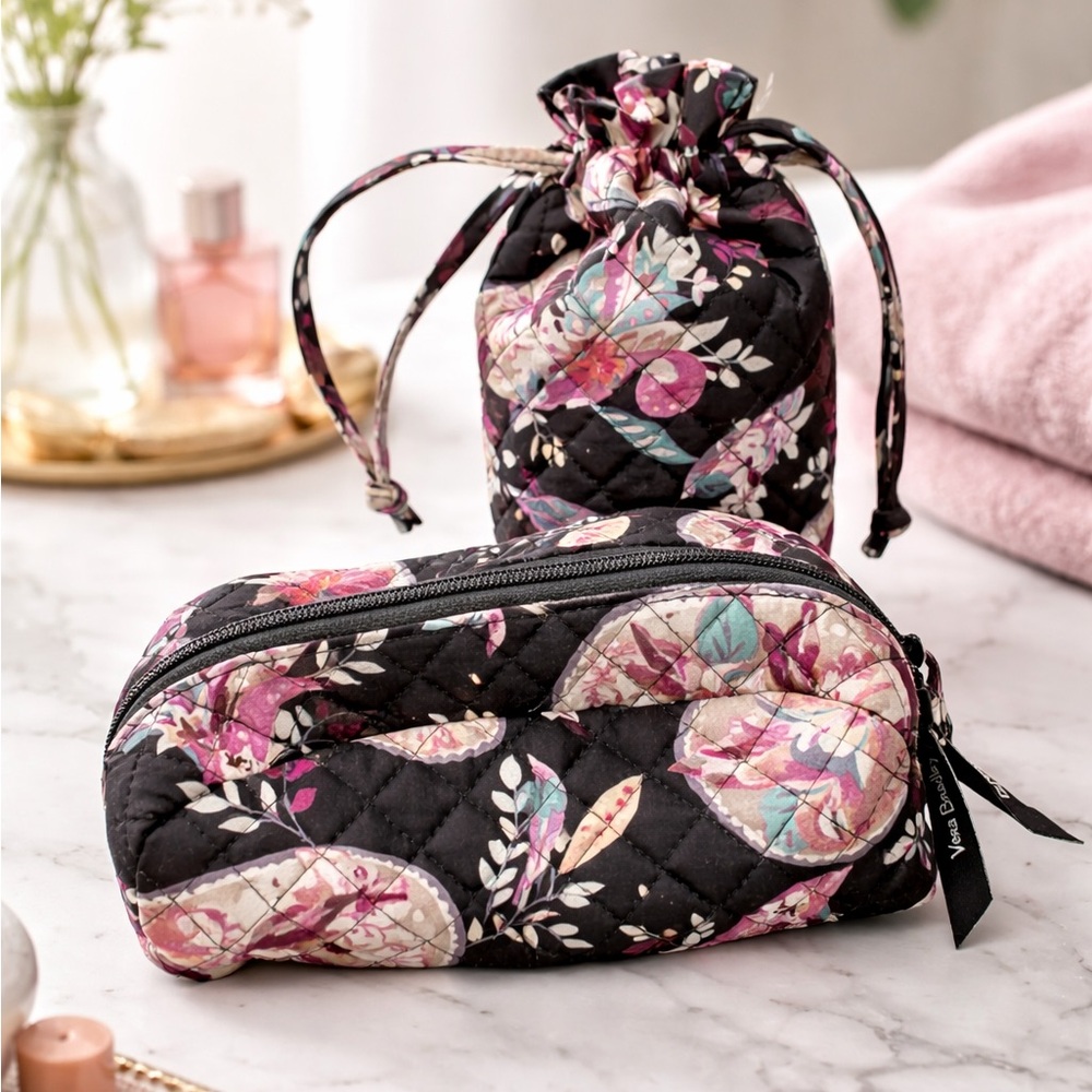 NWOT Floral Quilted Vera Bradley Women's Bag Set